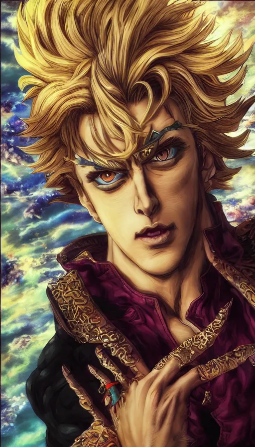 Epic artwork of dio brando