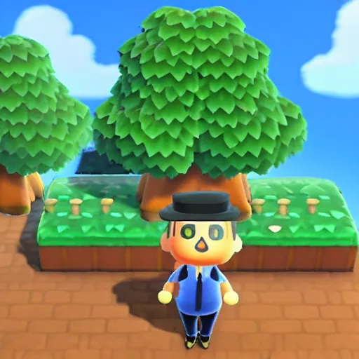 Image similar to Hitler in Animal Crossing, 8K