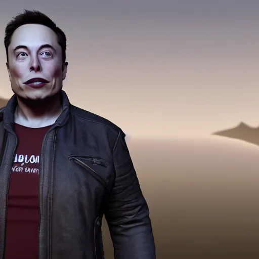 Prompt: Elon Musk with tusks, 8k ultra realistic, award winning, unreal engine 5, masterpiece