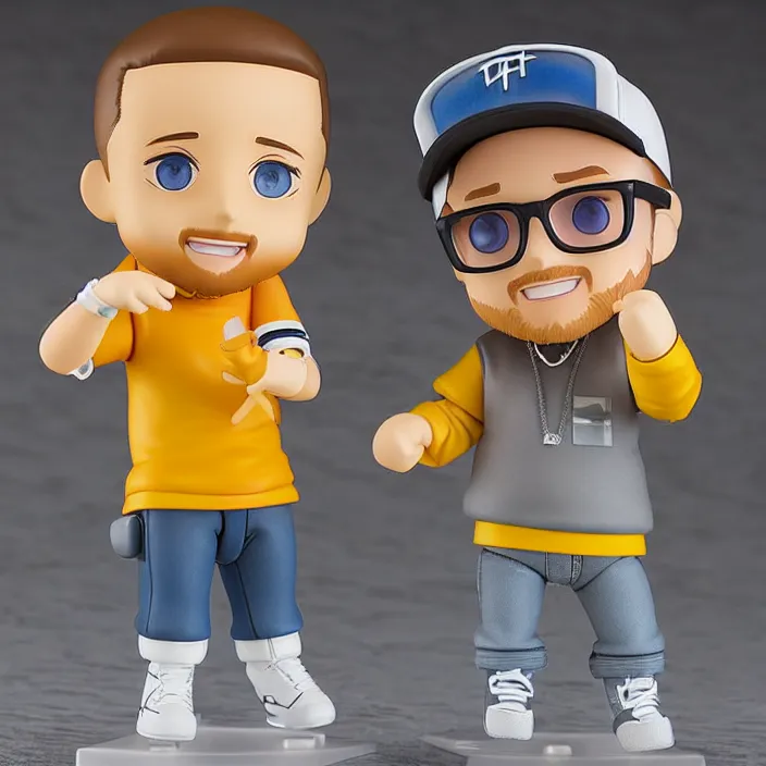 Prompt: mac miller, a nendoroid of the rapper mac miller, figurine, detailed product photo