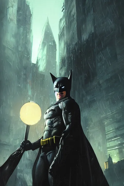 Image similar to portrait, batman as necromancer, dynamic lighting, volumetric, bokeh, cinematic, establishing shot, extremly high detail, photo realistic, cinematic lighting, post processed, concept art, artstation, matte painting, style by eddie mendoza, raphael lacoste, alex ross