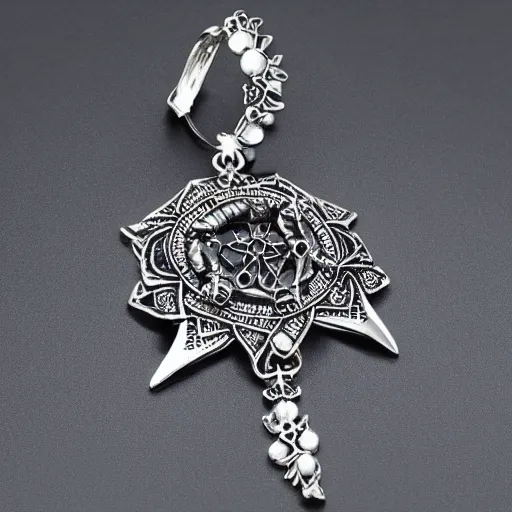 Prompt: very powerful mysterious magical jewelry