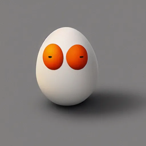 Image similar to adorable egg critter trending on pixiv