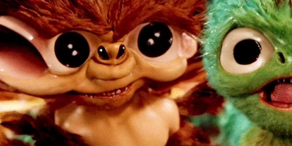 Image similar to frame from IT gremlins