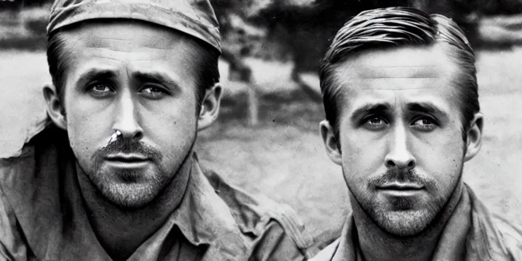 Image similar to Ryan Gosling in the Vietnam war