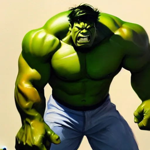 Bougie 2D Hulk Avengers