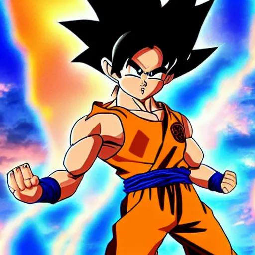 Image similar to son goku