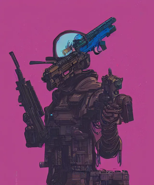 Image similar to a portrait of an anthropomorphic cyberpunk eagle holding an ar - 1 5, fantasy, elegant, digital painting, artstation, concept art, matte, sharp focus, illustration, art by josan gonzalez