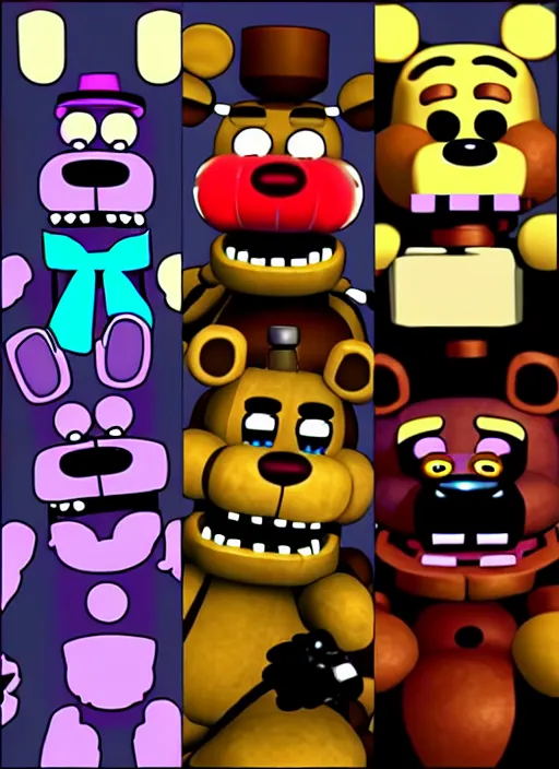 Image similar to five nights at freddy's