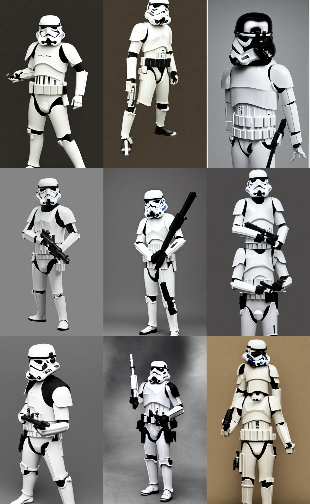 Prompt: A photo of a Stormtrooper taken in 1600 Japan