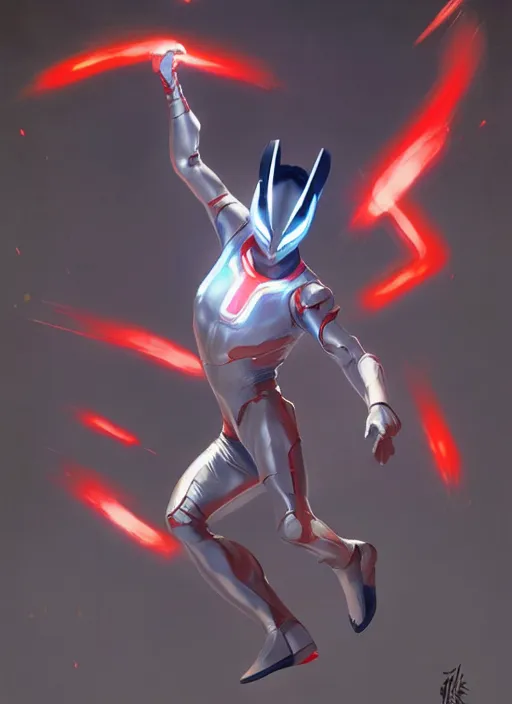 Image similar to epic ultraman dancing like kpop. highly detailed, digital painting, concept art, smooth, sharp focus, illustration, art by greg rutkowski