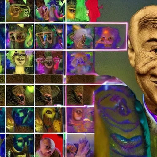 Image similar to weirdest image ever created by an ai, no human ever will understand it very detailed