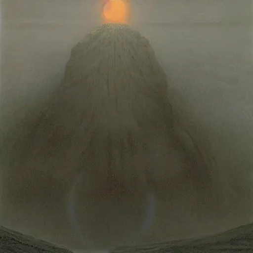 Image similar to harbinger at the end of the world by zdzisław beksinski, by zdzisław beksinski, by zdzisław beksinski, by zdzisław beksinski, by zdzisław beksinski