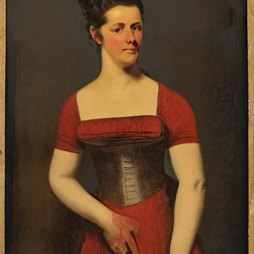 Prompt: woman, full length portrait, film, 1 8 1 0