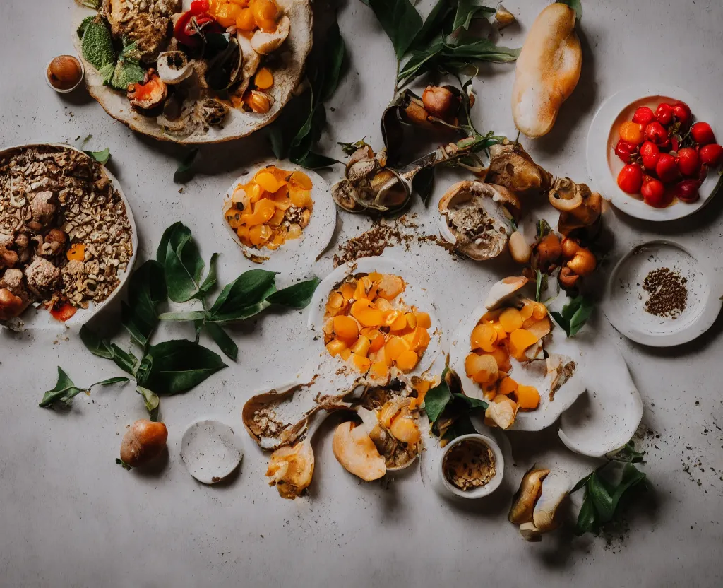 Prompt: Super food, nutritious, tasty, professional food photography, morning soft natural light, 50mm f2.4