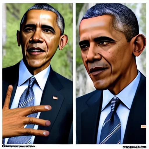 Image similar to barack obama in skyrim