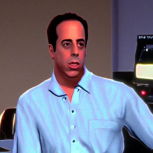 Image similar to Jerry Seinfeld in Goldeneye N64