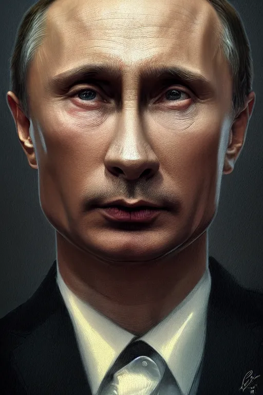 vladimir putin as beaves, realistic portrait, | Stable Diffusion