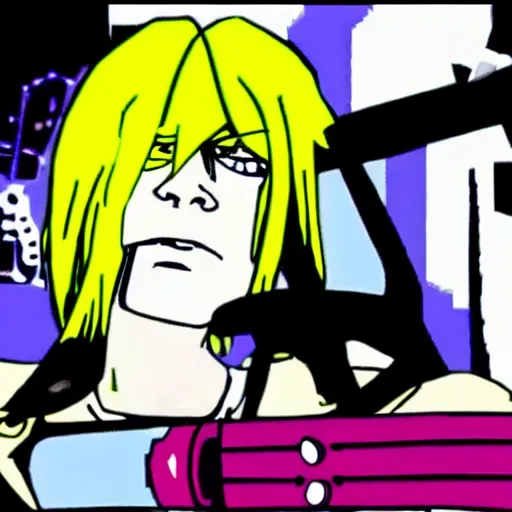 A Screenshot Of Kurt Cobain In Panty Stocking Stable Diffusion Openart