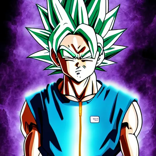 Prompt: Rick Sanchez in Dragon ball Z 4K detailed Digital art