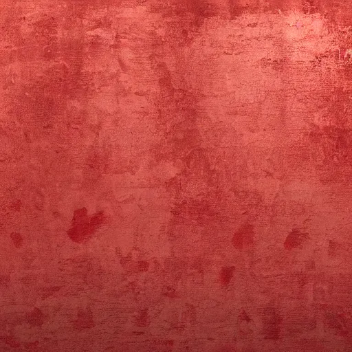 Image similar to a texture of an old red plaster wall by studio ghibli, thick brush strokes, matte, hand painted, oil painted, brush strokes, anime, stylized