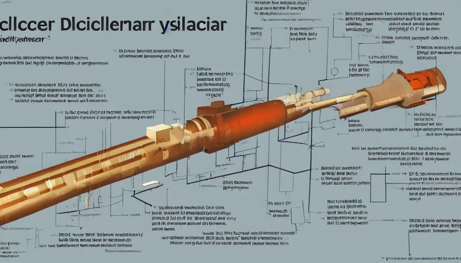 Image similar to schematic for a nuclear weapon