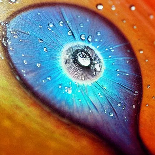 Prompt: waterdrop in univers,realism,highly details,artism