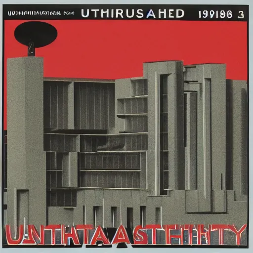 Image similar to brutalism unenthusiastic | album artwork, used lp ( 1 9 8 8 )