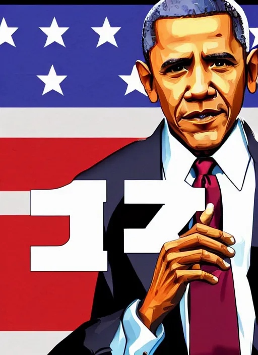 Image similar to GTA Cover Art, Obama, Biden, Trump, Pelosi, Schumer, Pence