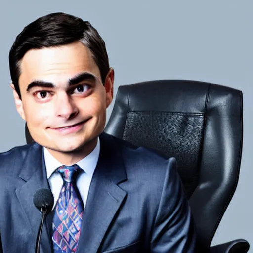 Image similar to ben shapiro as a league of legends champion