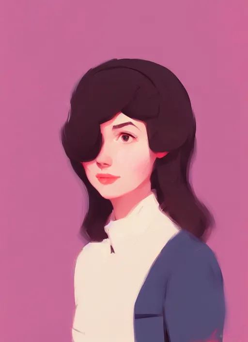 Image similar to a portrait of a pretty young lady by atey ghailan