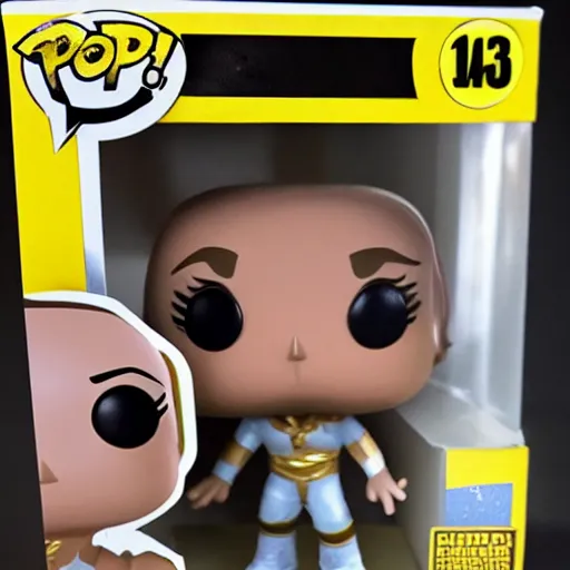 Image similar to golden funko pop, product image, ebay listing