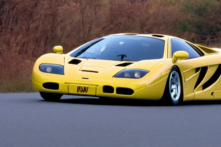 Image similar to film still of a McLaren F1 in Cars (2006), 8k,
