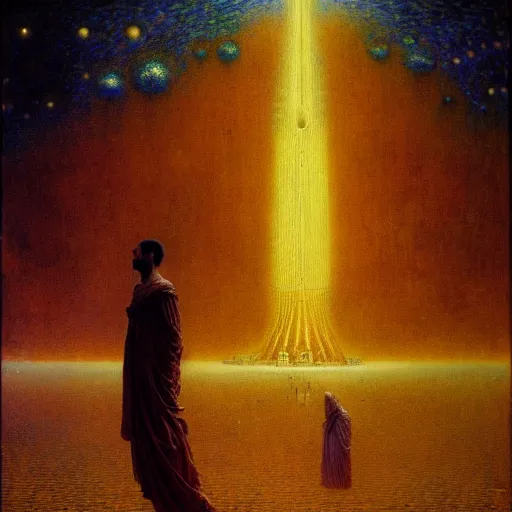 Image similar to a cinematic scene from the istanbul in space, osman hamdi bey, solidity and eternity, concept art by beksinski and jean delville, sharp focus, dramatic lighting, ultra hd, hdr, 8 k