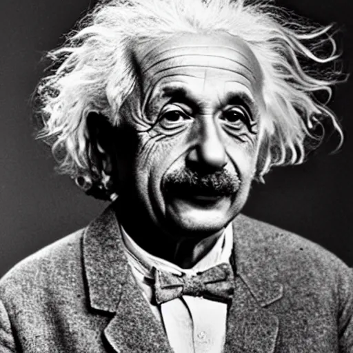 Image similar to albert einstein as a youtuber