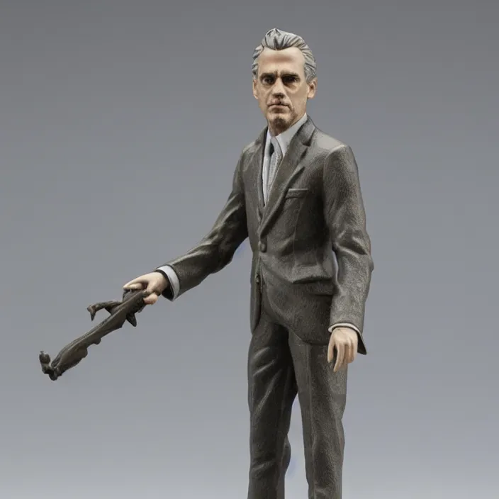 Image similar to Jordan Peterson, figurine, detailed product photo