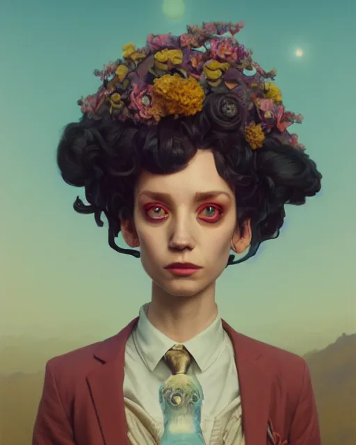 Prompt: highly detailed surreal vfx portrait of a nowpunk poodle, stephen bliss, unreal engine, greg rutkowski, loish, rhads, beeple, makoto shinkai and lois van baarle, ilya kuvshinov, rossdraws, tom bagshaw, alphonse mucha, global illumination, detailed and intricate environment