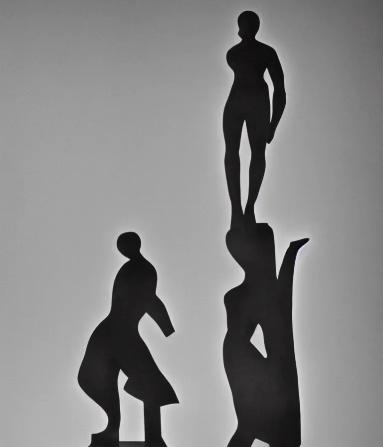 Image similar to statue by laszlo moholy nagy