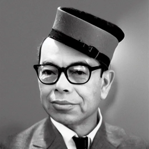 Image similar to mohammad hatta, perfect faces