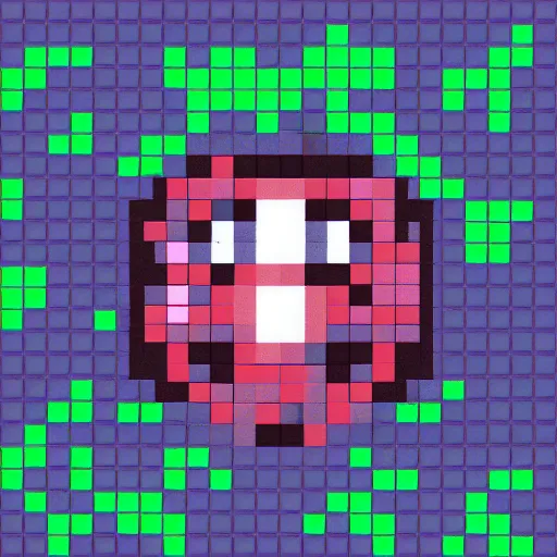 Image similar to game art hedgehog pixels