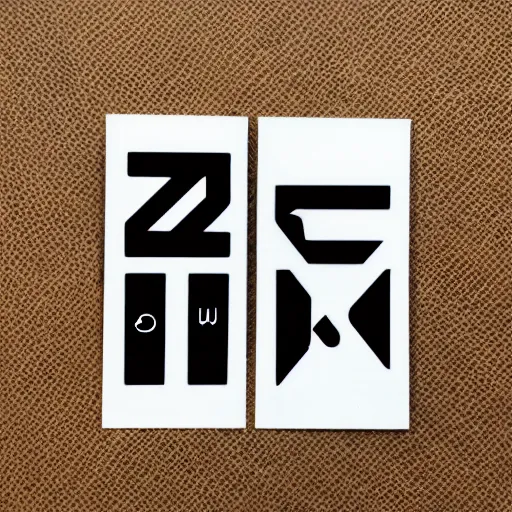 Image similar to black on white graphic design stickers in style of david rudnick, eric hu, y 2 k,