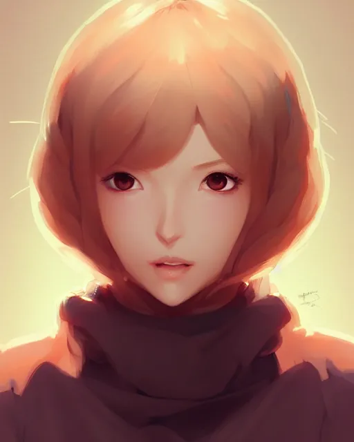 Prompt: portrait of a female talking, simple clothes, fantasy, face like ester exposito, blonde shinkai makoto studio ghibli studio key hideaki anno sakimichan stanley artgerm lau rossdraws james jean marc simonetti elegant highly detailed digital painting artstation pixiv