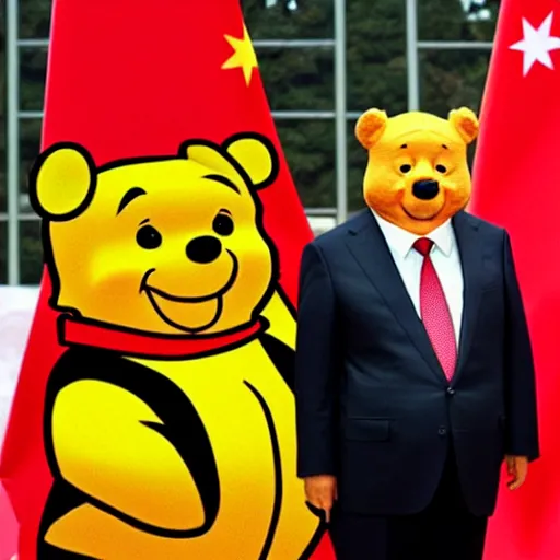 Prompt: Xi Jinping is literally Winnie the Pooh.