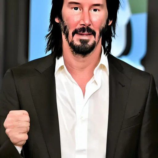 Image similar to 5 0 keanu reeves