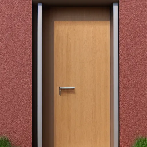Prompt: door modern