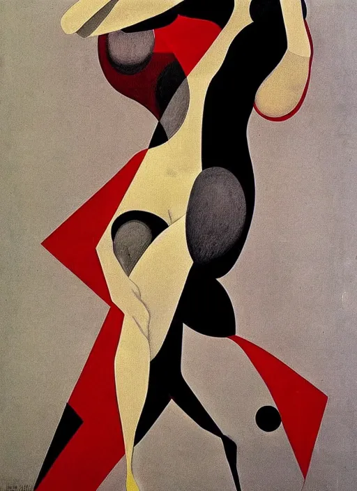 Image similar to constructivism monumental graphic super flat style figurative detailed portrait by avant garde painter and leon bakst, illusion surreal art, highly conceptual figurative art, intricate detailed illustration drawing, controversial poster art, geometrical drawings, no blur