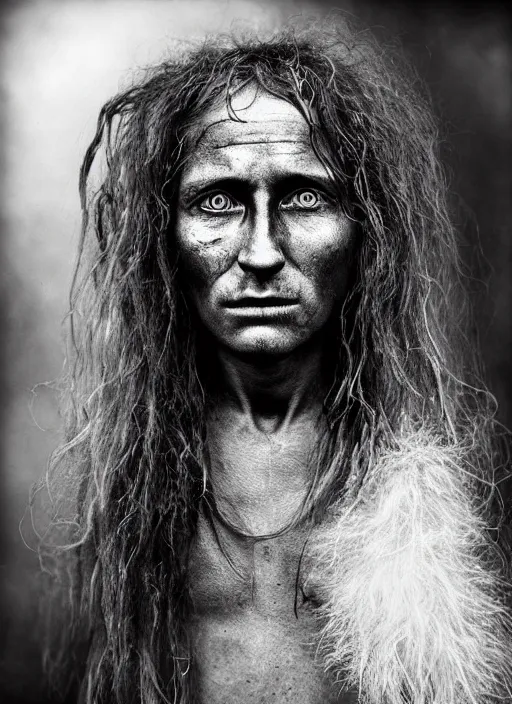 Prompt: Award winning Editorial photo of a Native Liechtensteiners with incredible hair and beautiful hyper-detailed eyes wearing traditional garb by Lee Jeffries, 85mm ND 5, perfect lighting, gelatin silver process