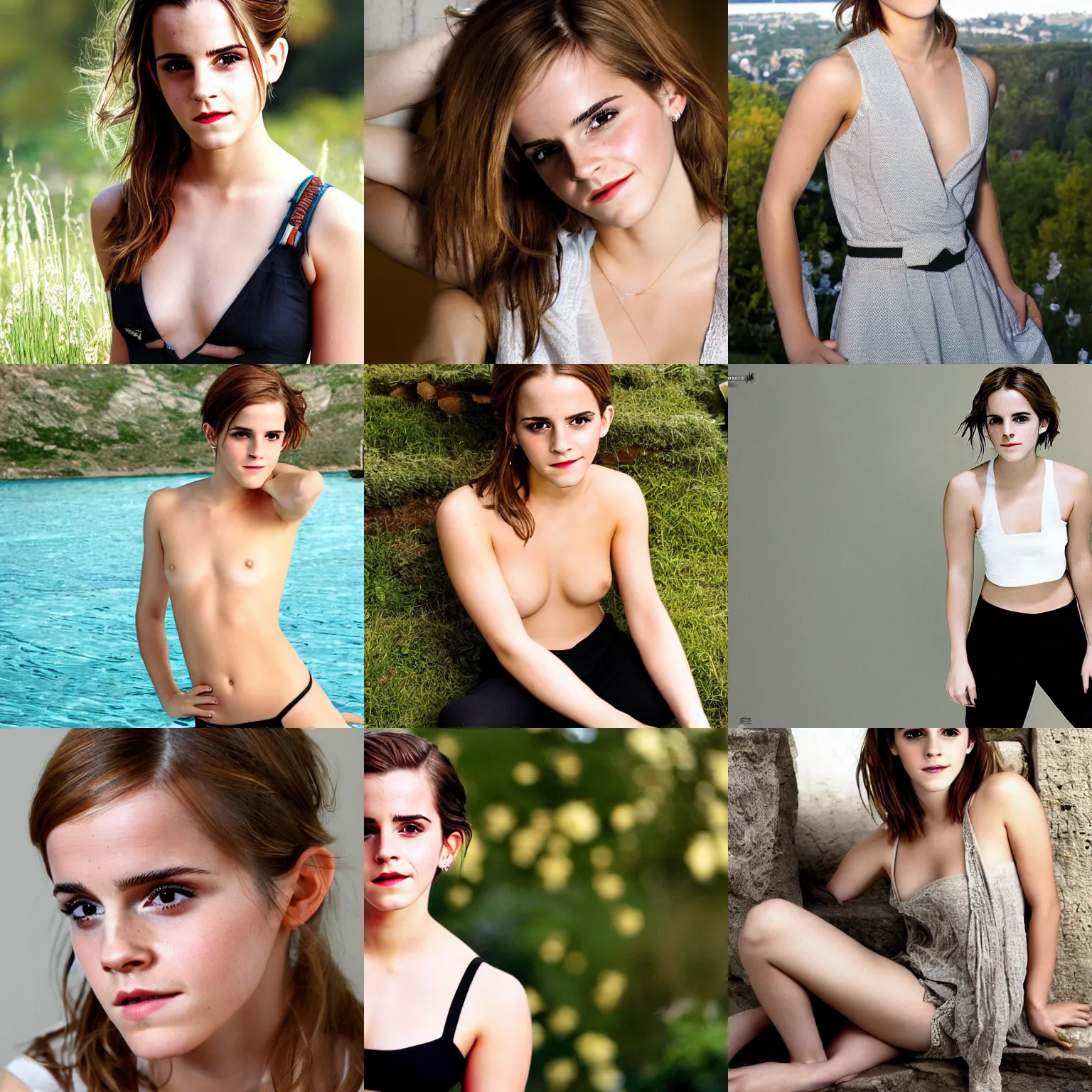 Prompt: Emma Watson, by MetArt studio