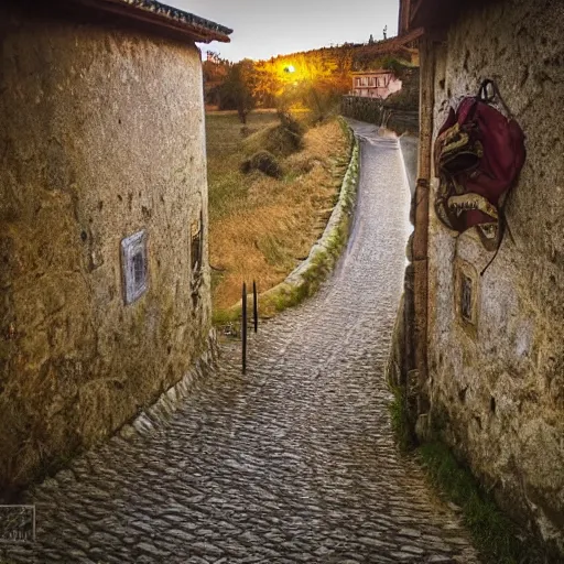 Image similar to camino santiago, photography, detailed, award winning photo, beautiful lighting