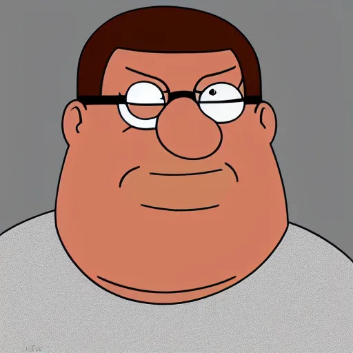 Prompt: Peter Griffin, photorealistic